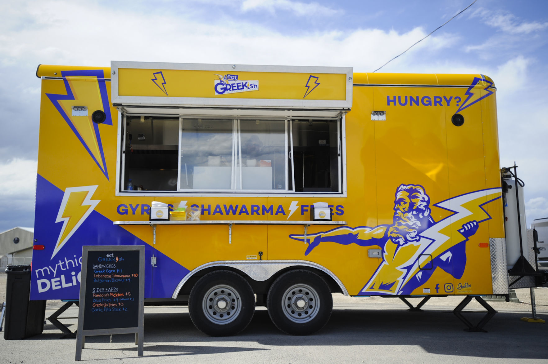 The idea for a food truck came